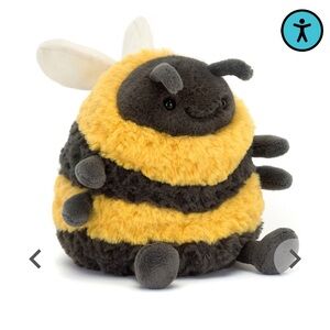 Jellycat Albee Bee 🐝 6.3x4.3x4.7" Soft & Plush NWT